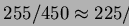 $0.567 \approx 0.563$